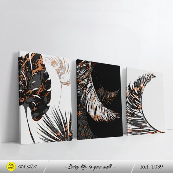 Palm noir et blanc