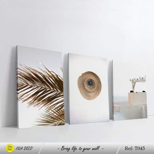 Palmier en blanc