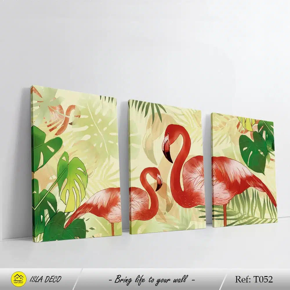Flamingo en foret