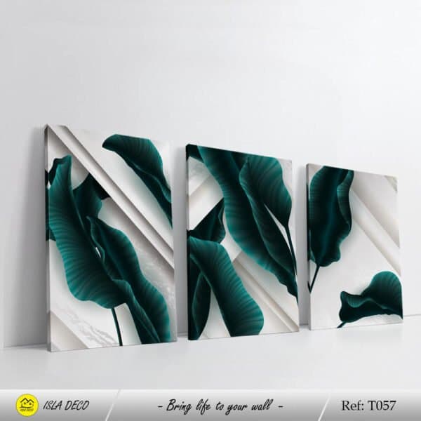 Feuilles de plante vertes