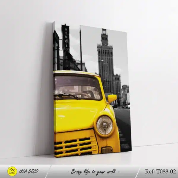 Londres Taxis jaune et gris – Image 3