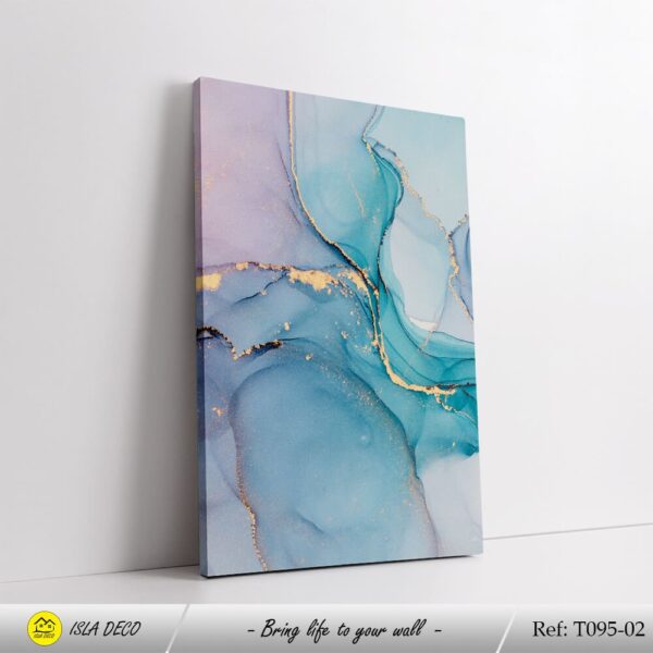 Moderne abstrait avec des touches d'or – Image 3