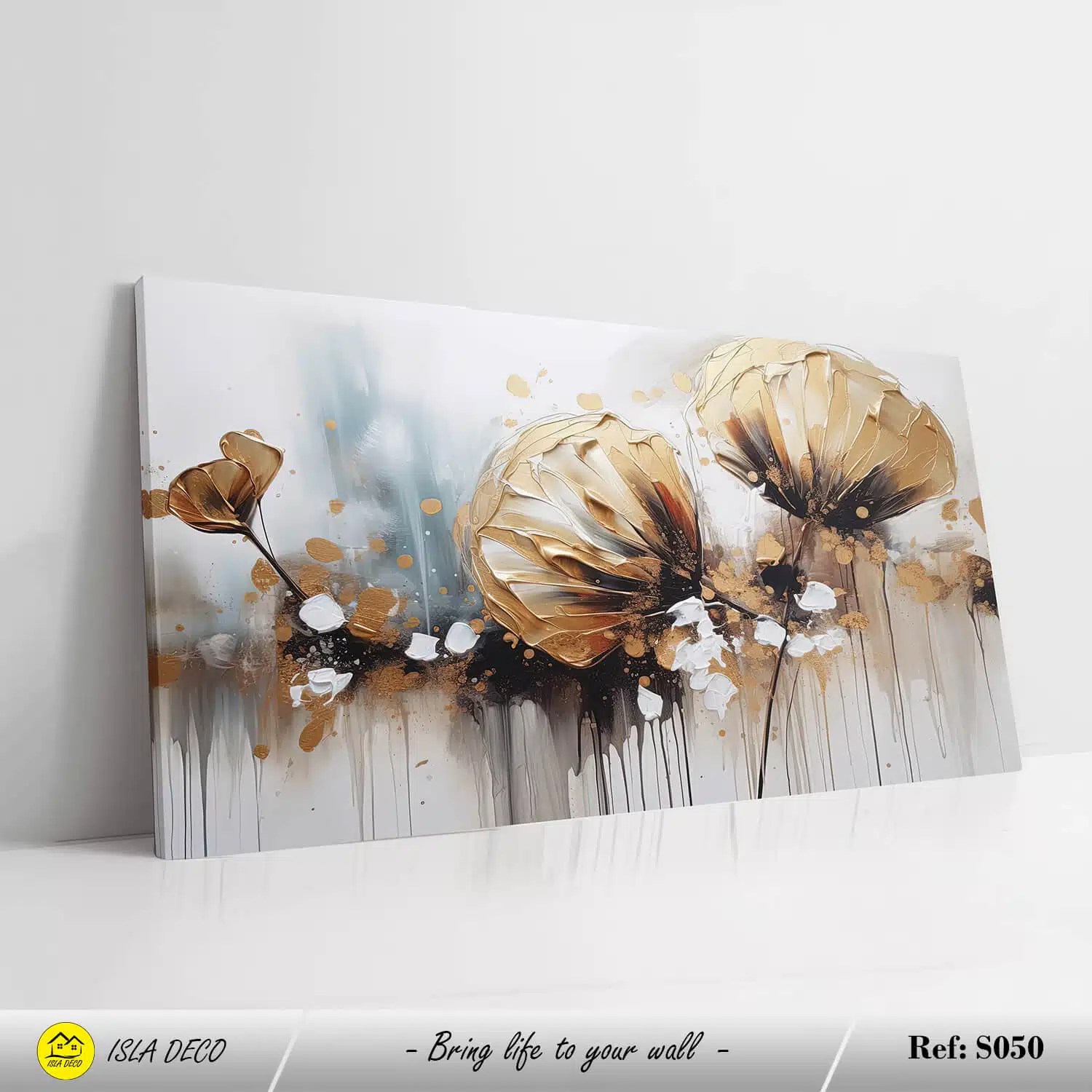 Abstrait effet peinture fond gris