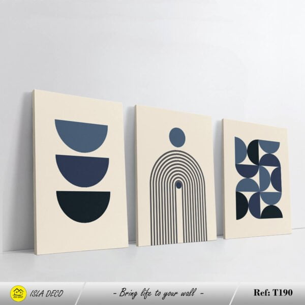Moderne boho bleu