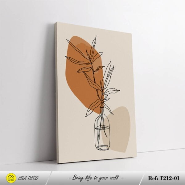 Boho fleurs fond beige – Image 2