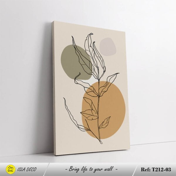 Boho fleurs fond beige – Image 4