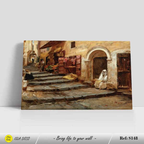 Toile artistique Casbah d'Alger – Image 2