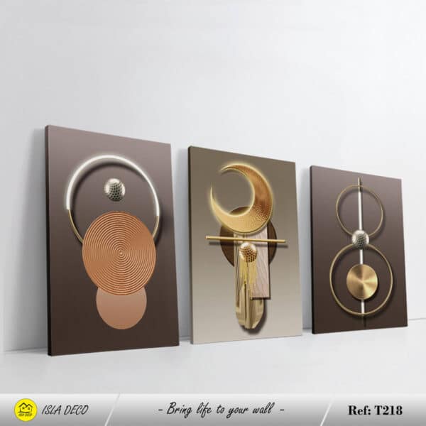 Décoration Murale Moderne avec Formes Géométrique