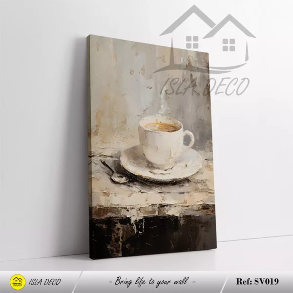 Peinture de Tasse de Café Elegante – Image 4