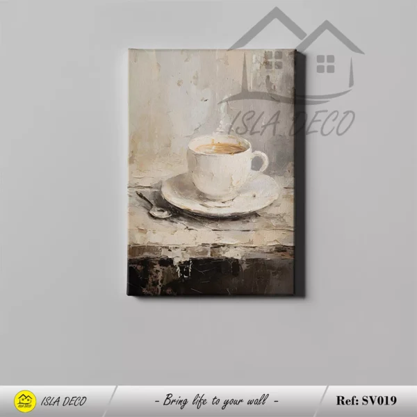 Peinture de Tasse de Café Elegante – Image 3