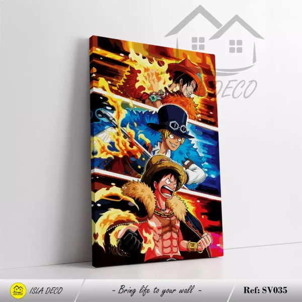 Design Luffy unique pour chambre et gaming room – Image 3