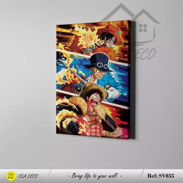 Design Luffy unique pour chambre et gaming room