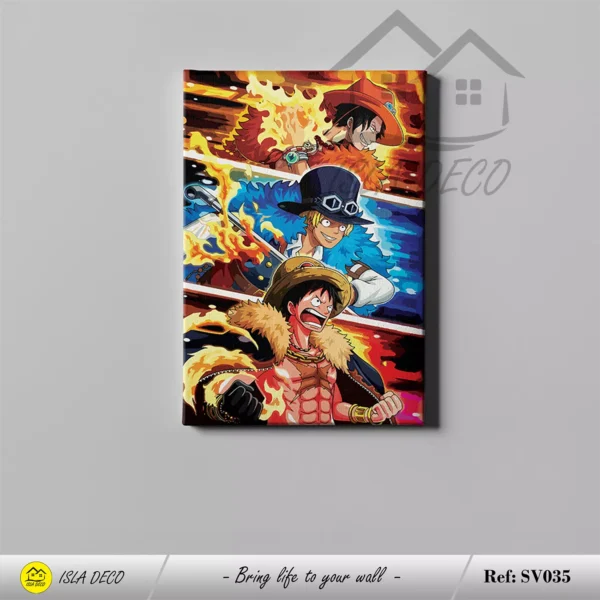 Design Luffy unique pour chambre et gaming room – Image 2