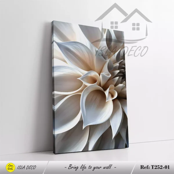 Fleurs Blanches Subtiles et Élégantes – Image 3