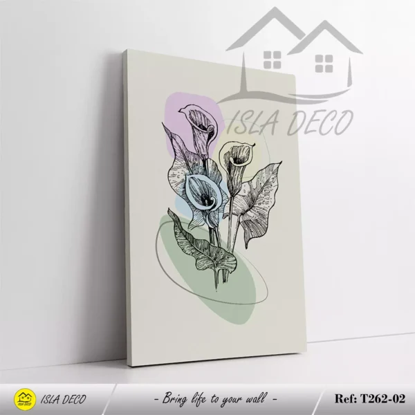 Fleurs au Design Minimaliste – Image 3