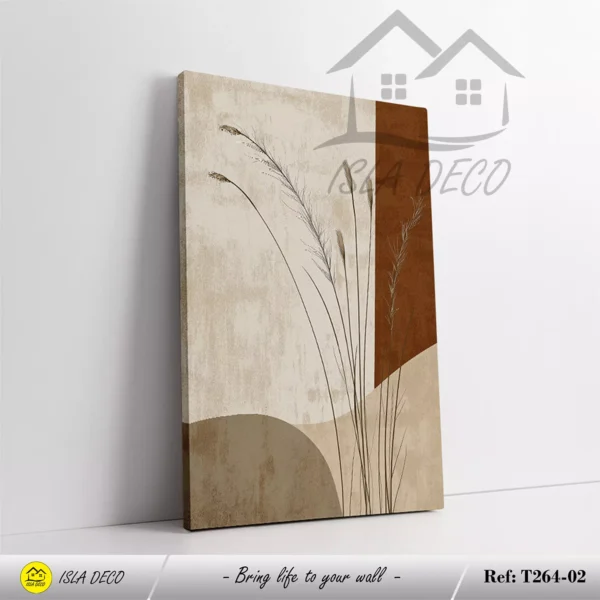 Boho Abstrait avec Formes Géométriques et Tons Terre – Image 3